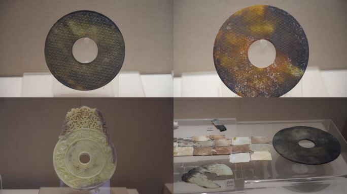 青州博物馆金器，玉器，玉璧