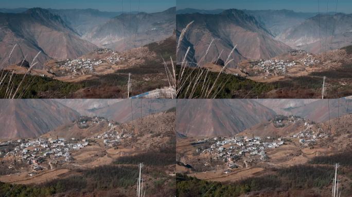 山区山村视频云南贫困山区村庄