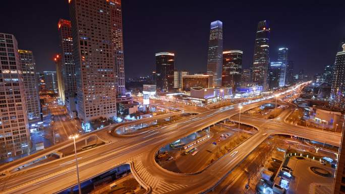 4K合集-2023北京地标夜景