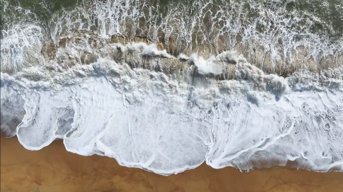 【4K】海浪沙滩