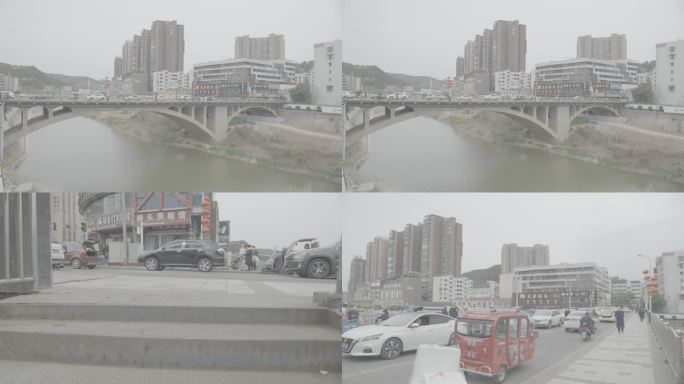 【4K-SLOG3】绵阳盐亭城市北门大桥