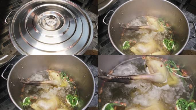 白砍鸡制作过程 鸡肉熬汤