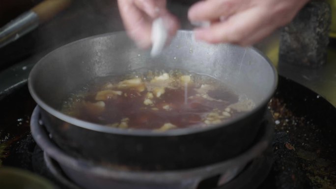 美食红糖醪糟制作过程