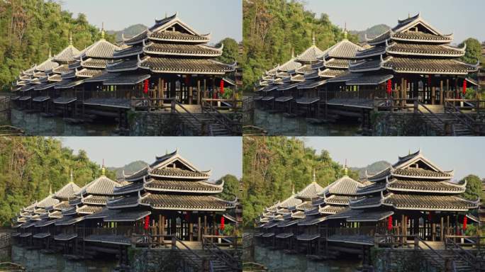 【正版素材】程阳永济桥1827