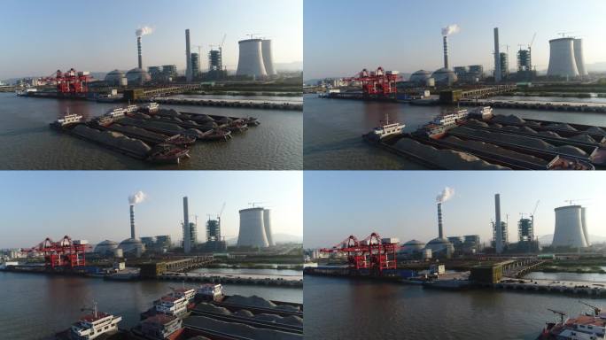 长江沿线电厂码头