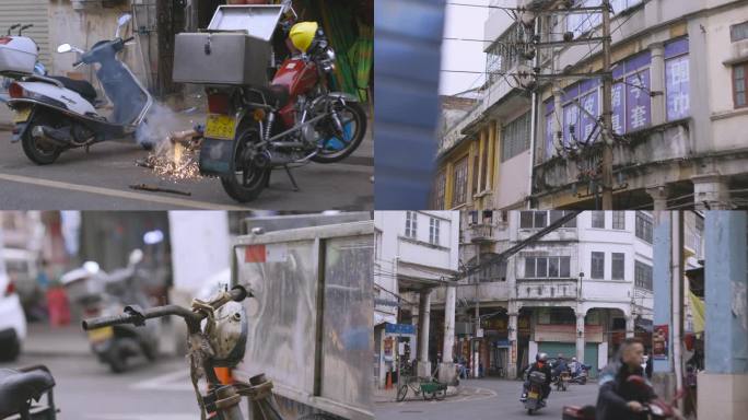 江门三十三墟老街人文骑楼狂飙取景地