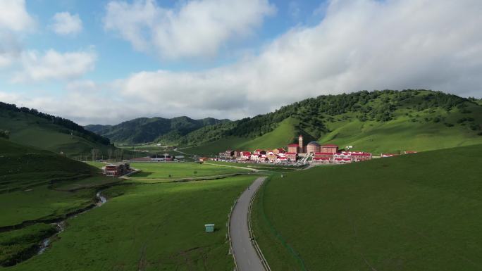 关山牧场草原度假区风景风光航拍4