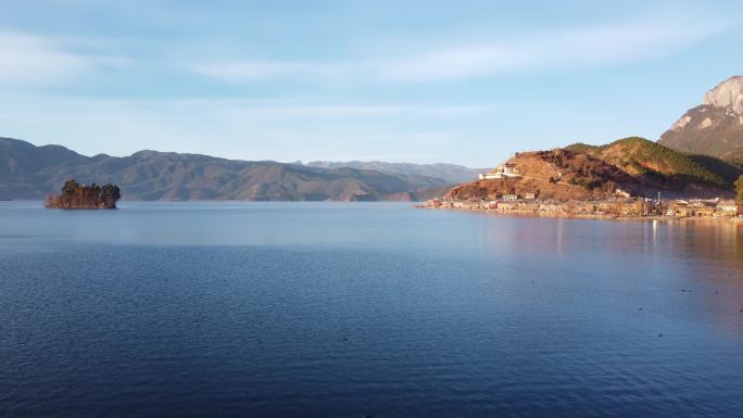 泸沽湖美景