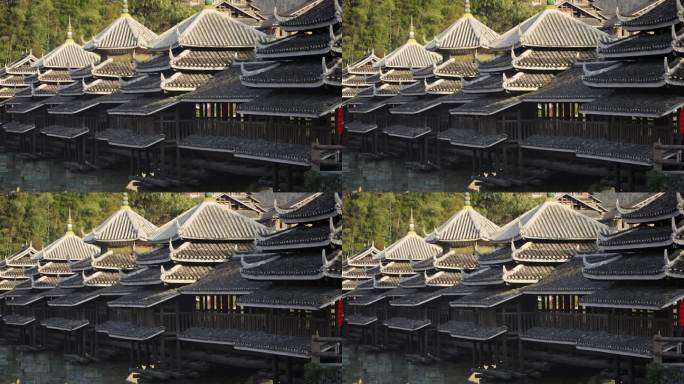 【正版素材】程阳永济桥1841