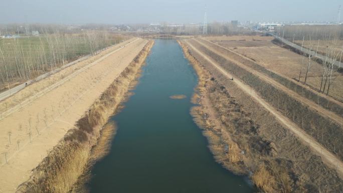 河流 家乡 农村 沛县 城镇 新农村