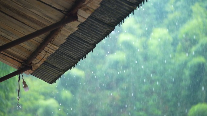 雨天空镜