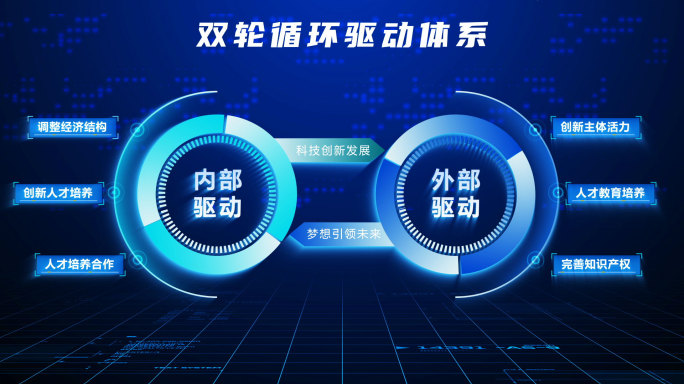 双轮驱动 科技结构图科技版