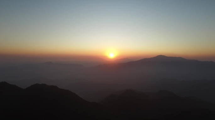 泉州德化九仙山日出