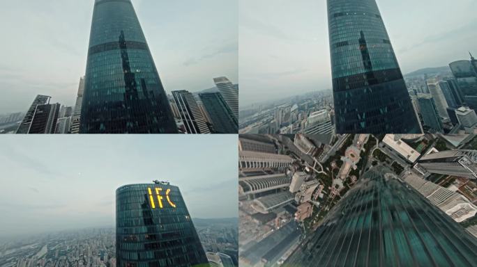 广州IFC国际金融中心FPV航拍