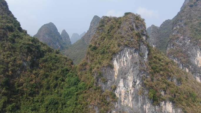 广西桂林漓江漂流 桂林山水