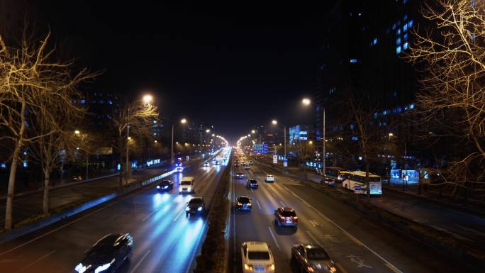 北京晚上下班车流