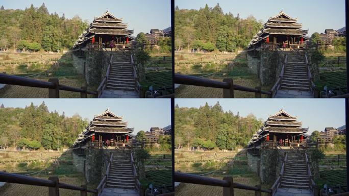 【正版素材】程阳永济桥1822