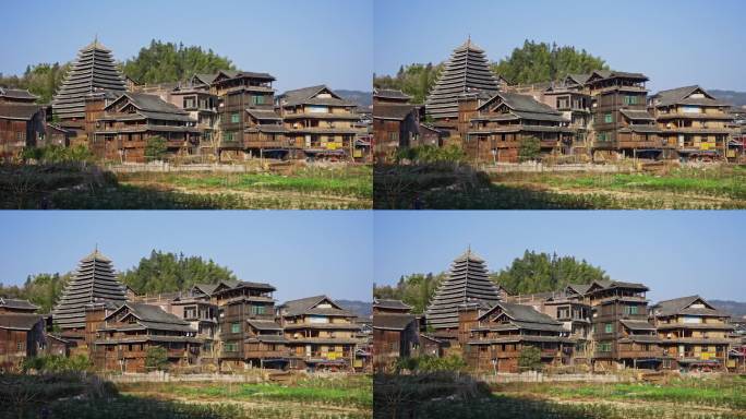 【正版素材】柳州三江程阳八寨1792