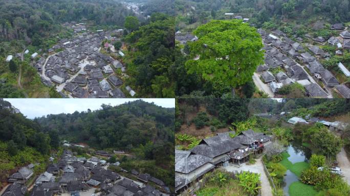 普洱景迈山 糯干古寨  糯岗古寨 傣族