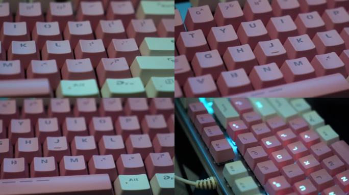 红色机械键盘1