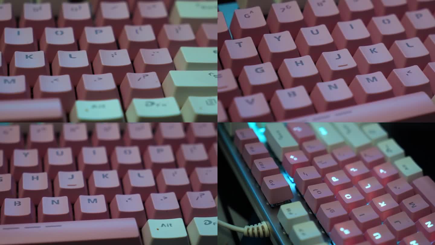 红色机械键盘1