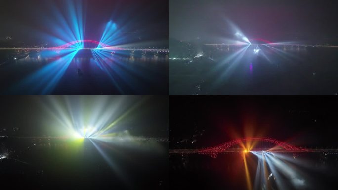 南沙区 明珠湾大桥 灯光夜景 御三 4k