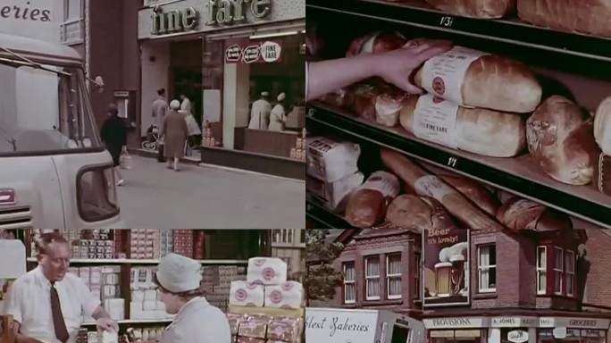 60年代面包厂配送 面包店
