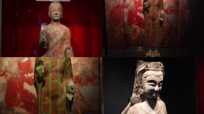 佛像，微笑，青州博物馆
