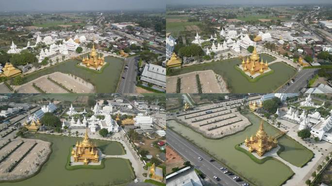 泰国白庙金塔