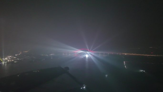 明珠湾大桥 灯光夜景