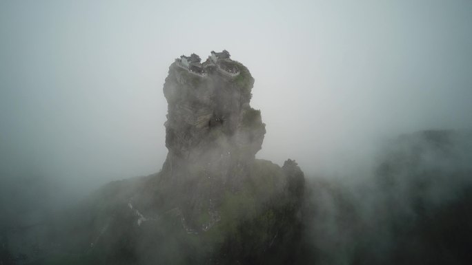 梵净山云海航拍 原素材未调色