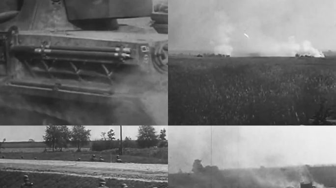 苏德战争爆发 德军坦克