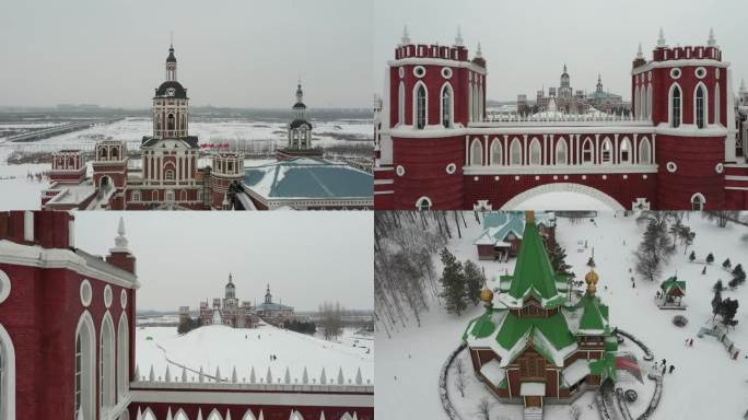 哈尔滨冬季伏尔加庄园