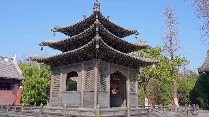 杭州钱王祠 铜献殿