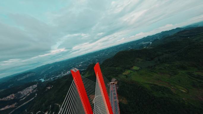 贵州鸭池河大桥FPV