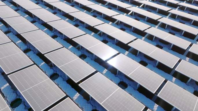 水上光伏发电站太阳能发电新能源节能减排