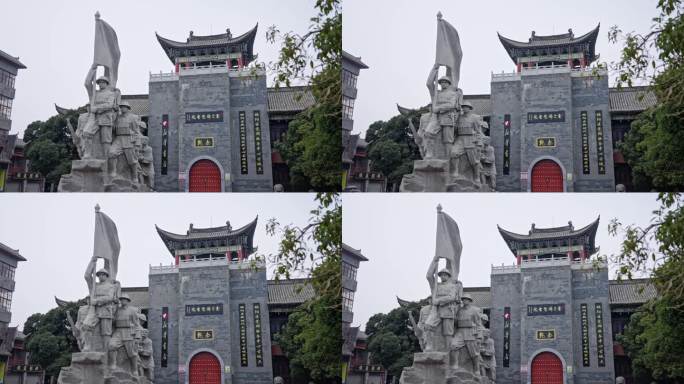 【正版素材】昭通共赴国难纪念碑2276