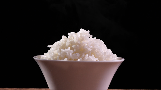 稻花香五常大米特写展示