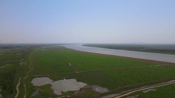 美丽乡村 江边风景