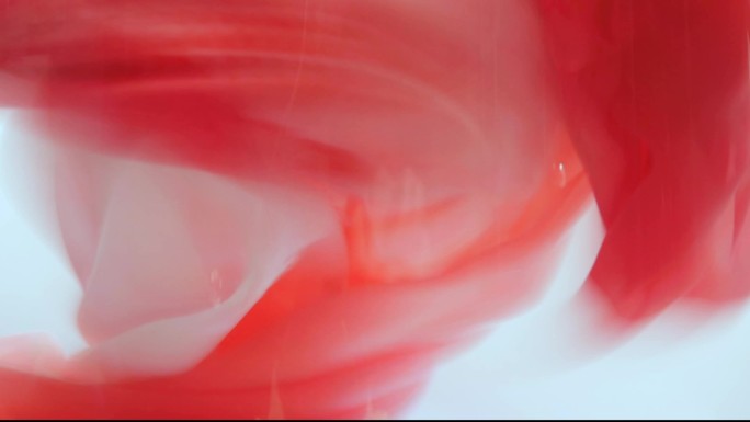 抽象 红绸 视觉艺术 红色水下 水