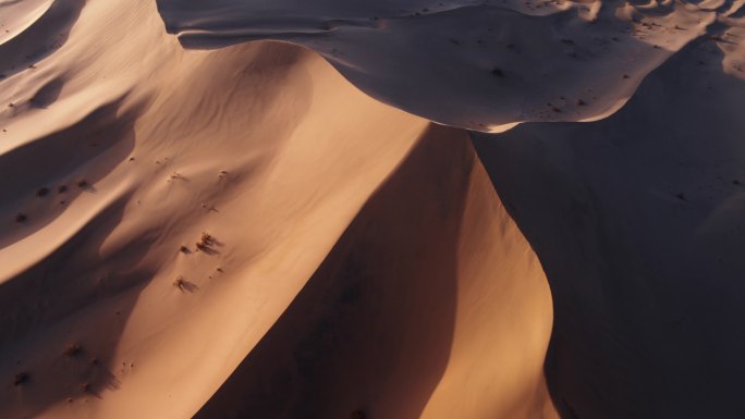 4K航拍沙漠荒漠隔壁