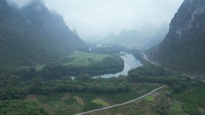 山水 河流 风景