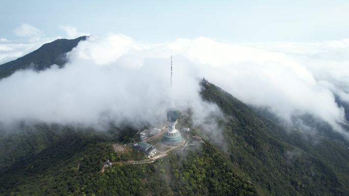 【正版素材】深圳梧桐山小梧桐电视塔