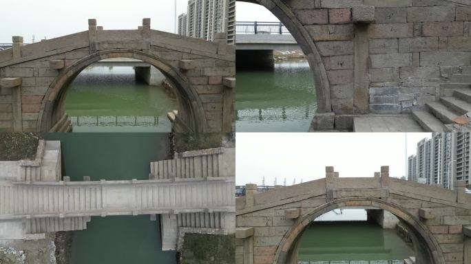 城市中石拱桥修复