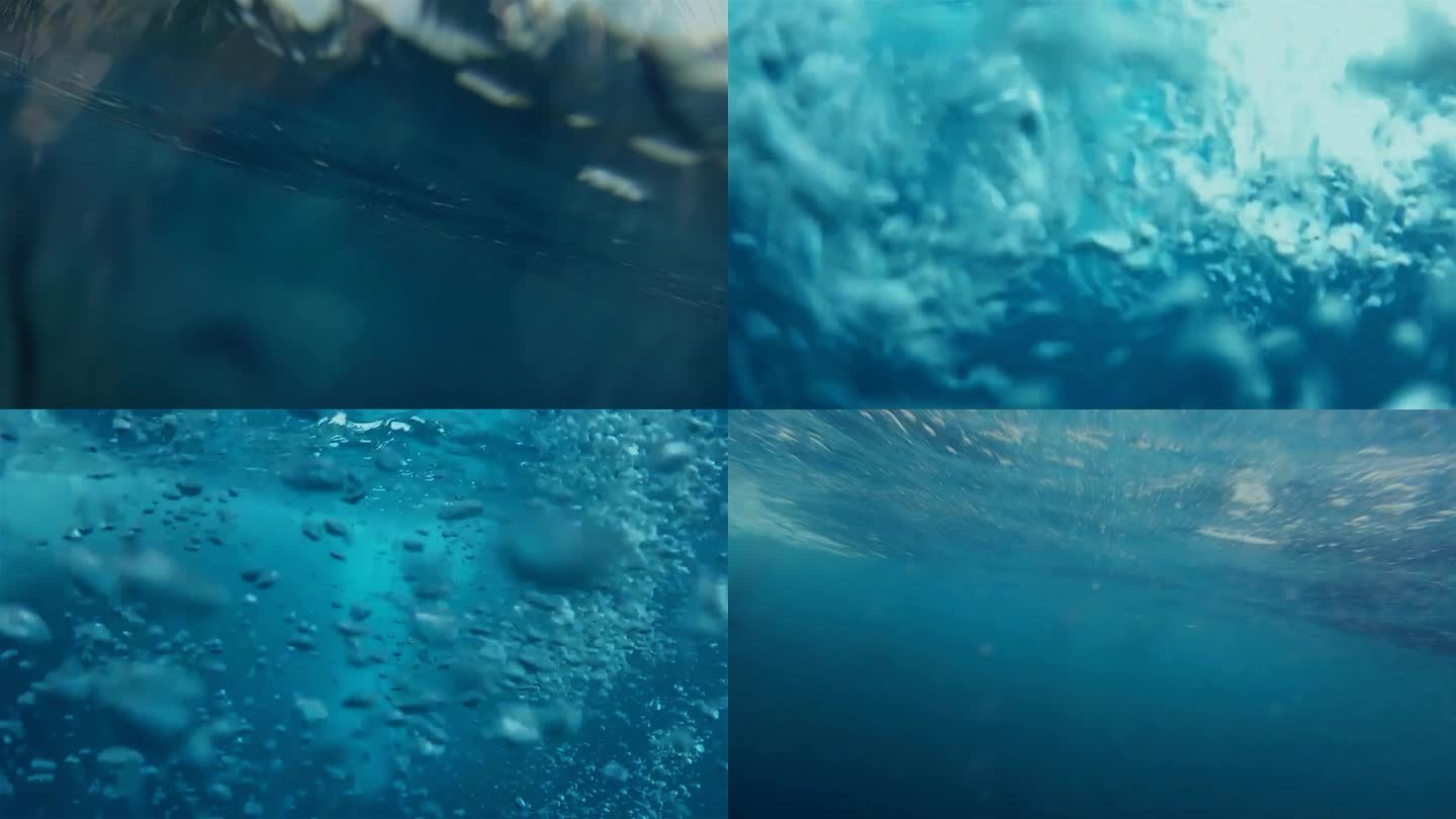 从海面到海里