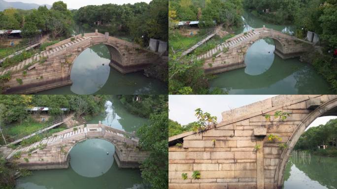 苏州古村落古石拱桥桥