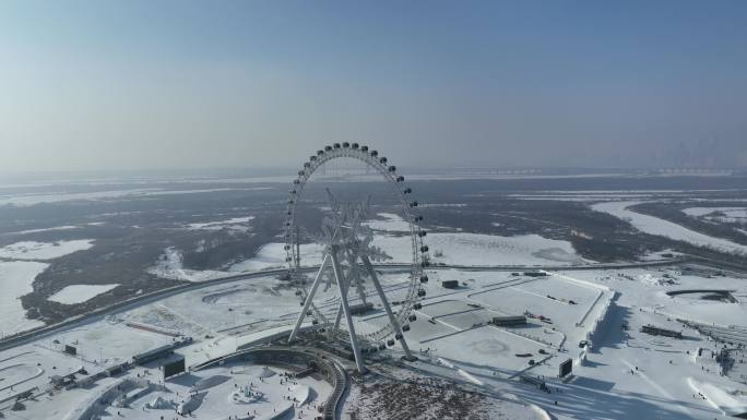 哈尔滨冰雪大世界摩天轮