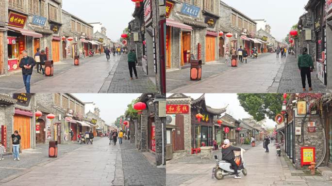 扬州东关街旅游景区老街人文