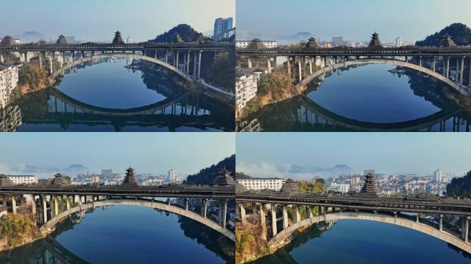 【正版素材】柳州三江风雨桥0723