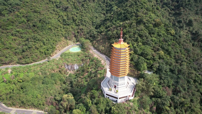 【正版素材】深圳弘法寺本焕塔